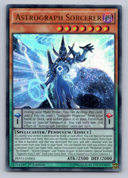 Astrograph Sorcerer - PEVO-EN001 - Ultra Rare - 1st Edition - Yugioh - Image 1