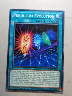 Pendulum Evolution AGOV-EN047 1st Edition YuGiOh TCG Card - Image 1