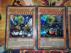 Theinen/Andro/Teleia Sphinx ep1-en001/02/03 (NM) Ultra Rare Yu-Gi-Oh! - Image 2