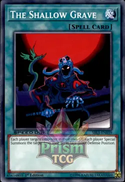 1st Ed The Shallow Grave SBLS-EN039 Yugioh - Image 1