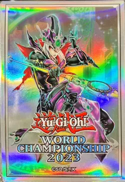 Yugioh Sleeves World Championship Legendary Magician of Dark 100pcs - Image 1