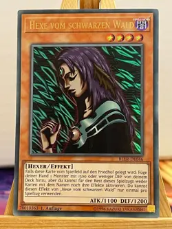 Hexe vom schwarzen Wald BLLR-DE046 Ultra Rare Deutsch NM YUGIOH - Image 1