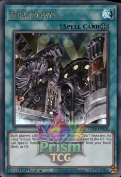 1st ed Geartown ultra rare GFTP-EN108 Yugioh - Image 1