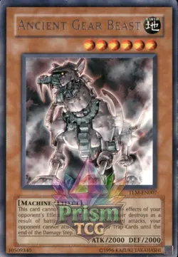 Ancient Gear Beast rare TLM-EN007 Yugioh - Image 1
