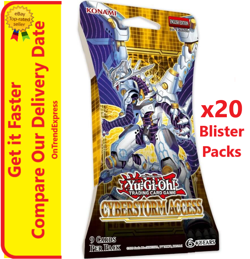20 x YU-GI-OH! TCG Cyberstorm Access 9 x Card Blister Pack - Image 5