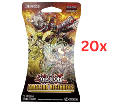20 x YU-GI-OH! TCG Amazing Defenders Sealed Blister Booster Pack NEW Yu Gi Oh - Image 4