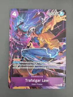 Trafalgar Law (Illustration Box Vol.6) P-093 One Piece Promotion Cards Foil - Image 1