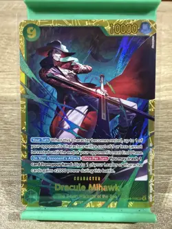 Dracule Mihawk SEC x3 Playset (119), OP14 - 119 Foil, One Piece TCG - Image 2
