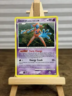 Pokemon Deoxys Normal Forme 1/146 Legends Awakened Holo Rare Card 2008 - Image 1