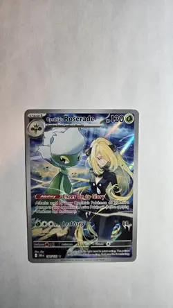 Cynthia's Roserade 184/182 Sv10: Destined Rivals Holo Pokemon Card - Ungraded - Image 5