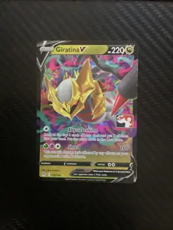 Pokemon TCG Prize Pack Series Cards #130/196 Giratina V NM - Image 1