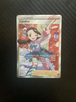 Candice - 189/195 - Full Art Rare Silver Temptest - Pokemon Card - NM Near Mint - Image 1