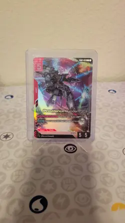 Gundam Card Game GD03-033 Providence Gundam Legend Rare Holo Alt Art NM - Image 1