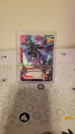 Gundam Card Game GD03-033 Providence Gundam Legend Rare Holo Alt Art NM - Image 2