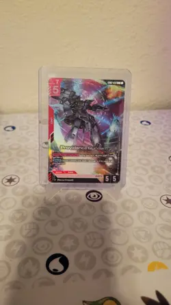Gundam Card Game GD03-033 Providence Gundam Legend Rare Holo Alt Art NM - Image 3