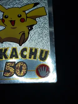 Pikachu MEIJI CHOCOLATE PROMO - 2000 Silver Series - Japanese Pokemon Card - Image 3
