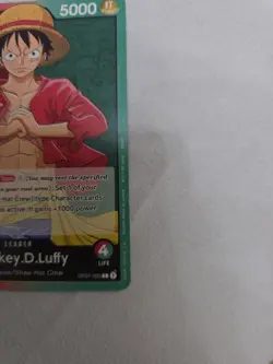 1st Monkey.D.Luffy Leader Card OP01-003 One Piece Demo Deck - Pre Errata (Lp) - Image 4