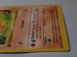 1st Edition Charmander First Edition 1999 Pokemon Base Set Card #46/102 - Image 4