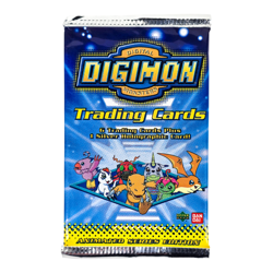 Digimon Series 2 Vintage Trading Card Booster Pack Sealed 2000 Upper Deck Bandai - Image 1
