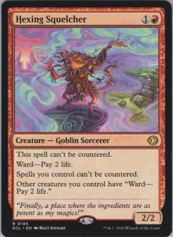 MTG Normal Hexing Squelcher R Lorwyn Eclipsed 145 NM - Image 1