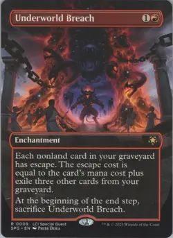 MTG Normal Underworld Breach (Borderless) R Special Guests 9 NM - Image 1