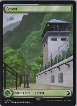 MTG Normal Forest L Universes Beyond: Jurassic World Collection 25 NM - Image 1