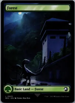MTG Normal Forest L Universes Beyond: Jurassic World Collection 25 NM - Image 2