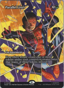 MTG Normal Parallel Lives (Borderless) M Marvel Universe Eternal-Legal 36 NM - Image 1