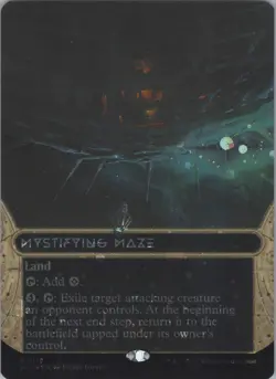 (Foil) MTG Mystifying Maze (0119) (Borderless) (Galaxy Foil) R Edge of Eternitie - Image 1
