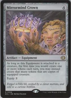 MTG Normal Mirrormind Crown R Lorwyn Eclipsed 258 NM - Image 1