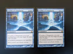 2 x Leyline of Singularity - Guildpact - MTG Magic the Gathering - Blue LP - Image 1