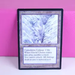 MTG Glacial Chasm Ice Age LP Magic: The Gathering - Image 1