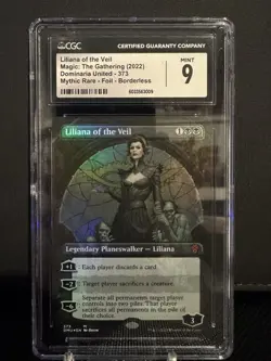 MTG Dominaria United - LILIANA OF THE VEIL - DMU 373 - Graded CGC 9 MINT - Image 1