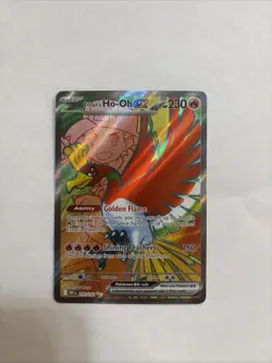 Ethan's Ho-Oh ex (#209/182) - Holofoil SV - Destined Rivals NM Pokemon - Image 1