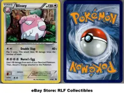 2015 Pokemon, XY Promos, #XY56 Blissey, Holo Black Star Promo - Image 1