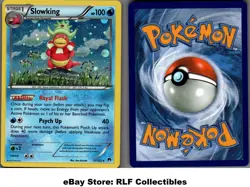 2016 Pokemon, XY BREAKpoint Promos, #21/122 Slowking, Cosmos Holo Rare - Image 1