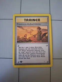 Pokemon Aufzuchtfelder 62/64 MP 1st Edition German Breeder Fields Dragonite Art! - Image 1