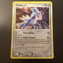Pokemon TCG: Dialga 16/106 Holo Rare Diamond & Pearl Great Encounters LP/MP - Image 2