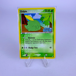 Pokemon EX Crystal Guardians Gulpin Card 33/100 (Stamped) - Image 1