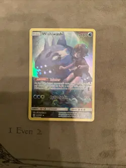 Pokemon Wishiwashi (Secret) SM - Cosmic Eclipse 240/236 Near Mint NM - Image 1