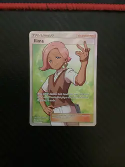 Llima 146/149 Full Art Holo Rare Pokemon Sun & Moon LP - Image 1