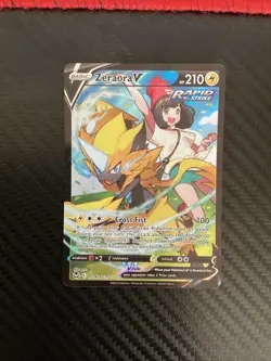 Zeraora V Ultra Rare SWSH12: Silver Tempest Trainer Gallery TG16/TG30 NM - Image 1