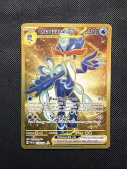 Pokemon TCG Quaquaval ex 273/193 Paldea Evolved Hyper Rare Holo NM - Image 1