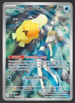 2025 Pokemon - Misty’s Psyduck 193/182 Destined Rivals - NM Condition - Clean - Image 1