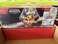 2 Pokemon Prismatic Evolutions Surprise Box And Booster Bundle Sealed - Image 3