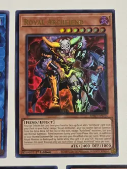 Royal Archfiend BPRO-EN014 Ultra Rare Yugioh 1st Edition Burst Protocol + BONUS - Image 2
