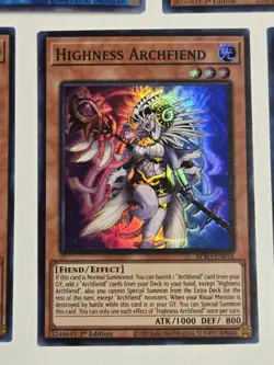 Royal Archfiend BPRO-EN014 Ultra Rare Yugioh 1st Edition Burst Protocol + BONUS - Image 5