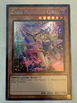 YUGIOH- Dark Magician Girl (A)- MP24-EN053 - Prismatic Secret Rare - 1st Edition - Image 1
