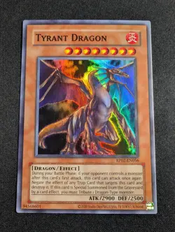 Yugioh - Tyrant Dragon RP02-EN056 Unlimited Super Rare NM - Image 1