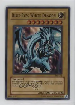 SE - Blue-Eyes White Dragon Unlimited YuGiOh Starter Deck Kaiba Evolution 2004 - Image 1